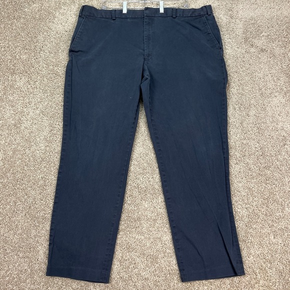 1946 by Ballin Other - 1946 Ballin Stretch Non-Iron Pants Mens 44x32 Navy Blue Chino Flat Front EUC